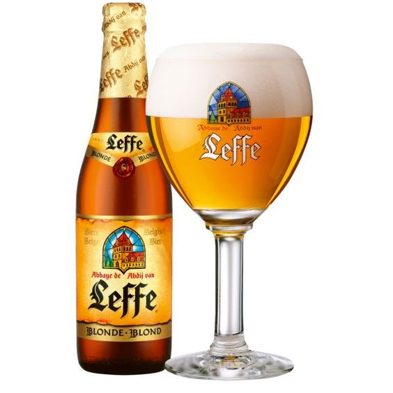 Bia Leffe vàng Blond 6.6% Bỉ - set 6 chai 330ml