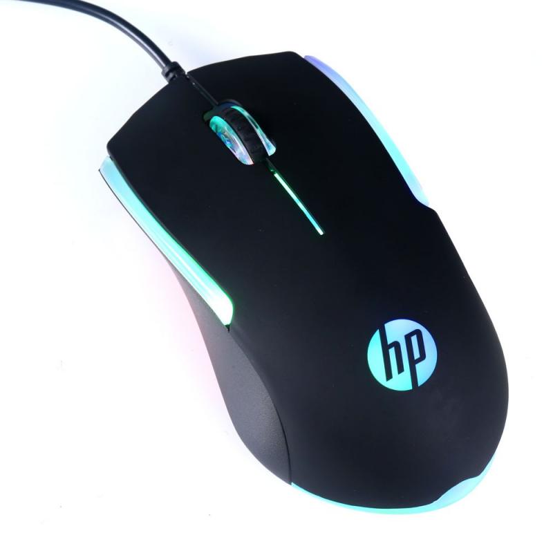 Chuột Gaming HP M160 Có Dây Với ĐèN LED NềN 1000 Ergonomik Cho PC / Laptop