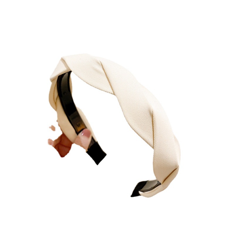 Băng Đô Xoắn Cài Tóc Phong Cách Hàn Quốc Cổ Điển Thu Đông Mới