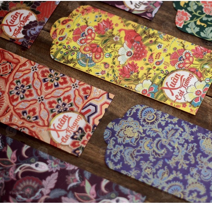 COMBO 90 mẫu Bao Lì Xì Tết 2023 giấy Kraft Nhật siêu đẹp CÓ ẢNH THẬT