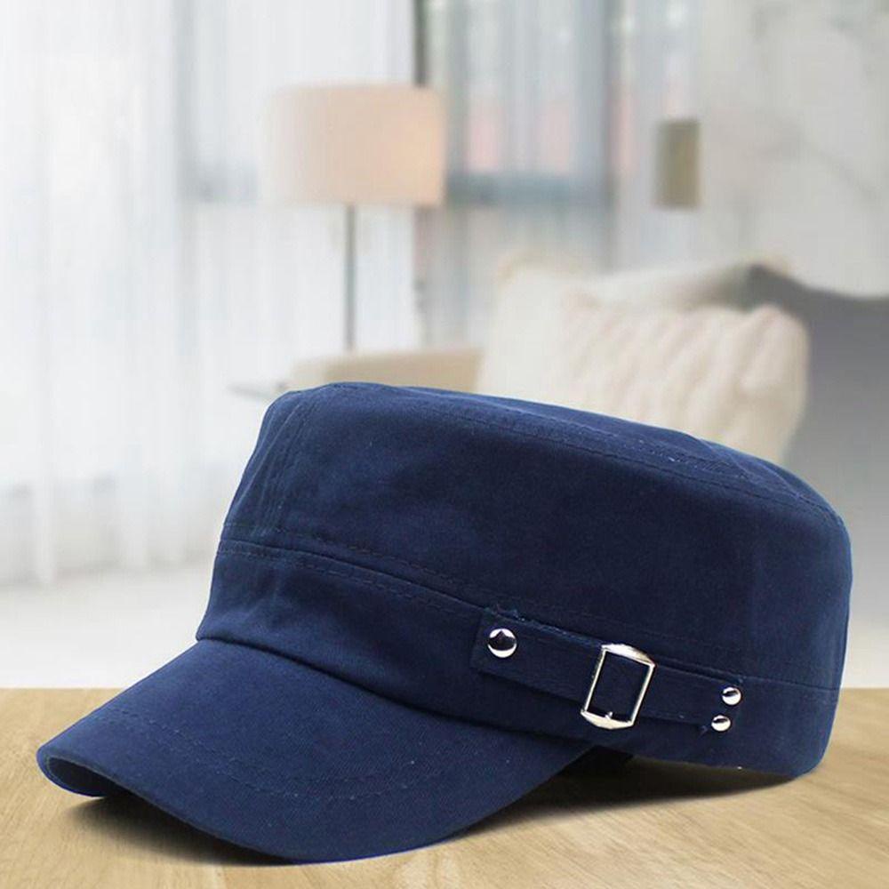 IVORY Mũ Lưỡi Trai Cotton Màu Sắc Đa Dạng Cổ Điển Thời Trang Unisex