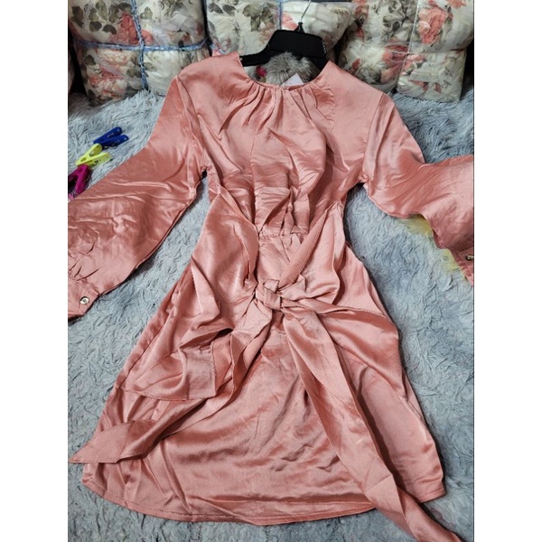 VÁY BODY DÁNG NGẮN TAY DÀI