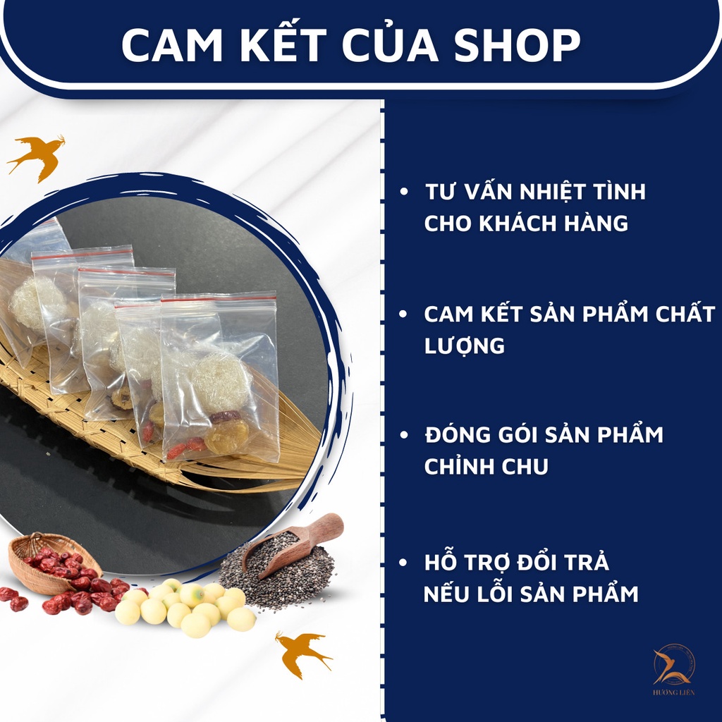 Sét Hộp 5 Túi Yến Viên Tinh Chế Khánh Hoà Giúp Tăng Cường Sức Khỏe Bé Ăn Ngon Miệng Tang Cân Bồi Bổ Sức Khỏe