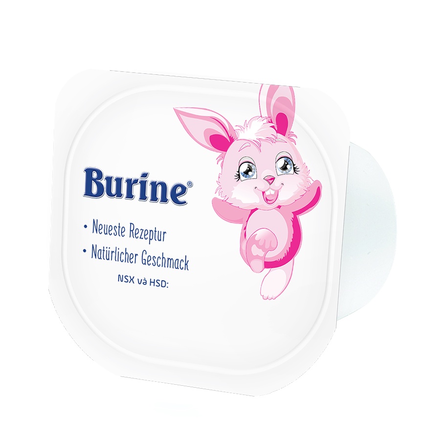 Cháo sữa Burine HiPP ăn dặm Pudding Dâu cung cấp Vitamin, Dưỡng Chất, Bổ Sung Năng Lượng Date 04/2024 - Thu Vỏ Giấy