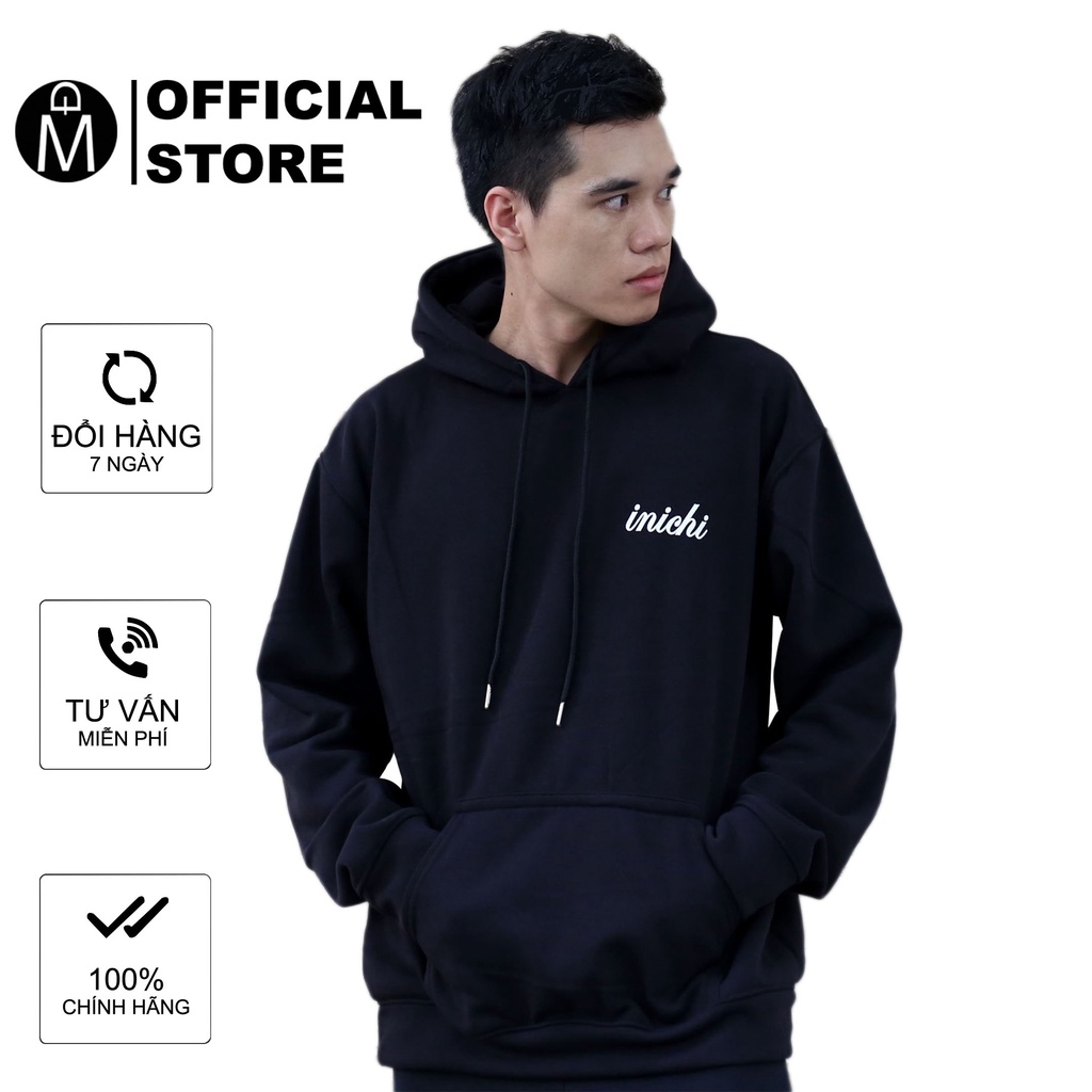 Hoodie trơn unisex thời trang MĐ A1103 chất nỉ dày