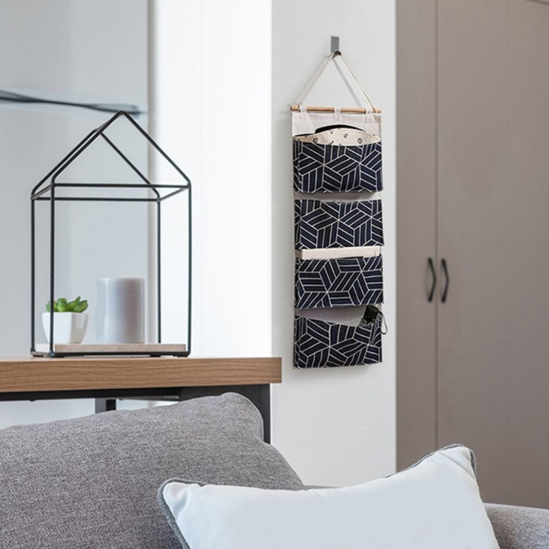 Túi Treo Đựng Đồ Dùng 4 Tầng Đa Năng Tiết Kiệm Không Gian Tiện Dụng Cho Phòng Ngủ Của Bé