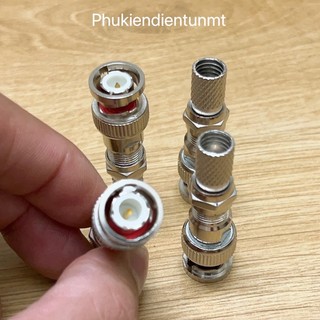 rắc BNC , camera kèm ốc f5