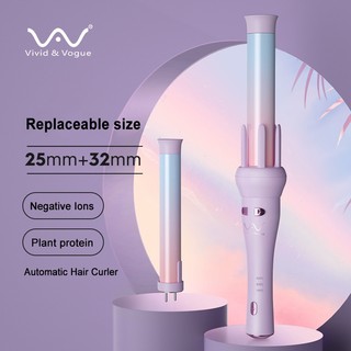 Sắt uốn tự động thế hệ VIVID & VOGUE 4Gen 32mm + 25mm