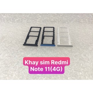 Khay sim xiaomi redmi note 11 4G