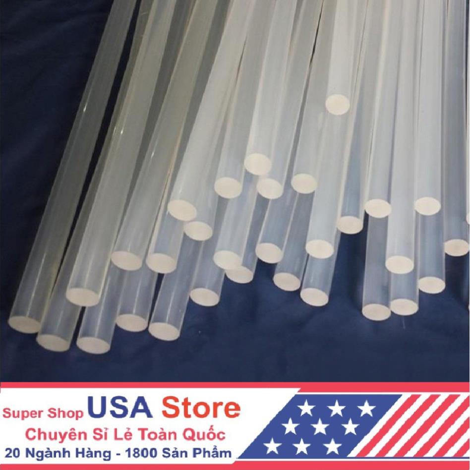 Bán Sỉ Que Keo Nến Silicon Dành Cho Súng Máy Bắn Keo 20w - 60w Size To - Nhỏ 7mm - 11mm (Chọn Số Lượng) kho si