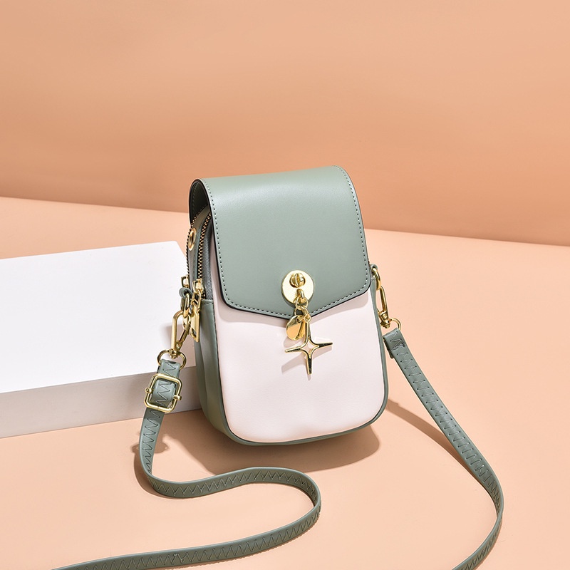 IELGY Túi Đeo Chéo mini Bằng Da Mềm Thời Trang Dành Cho Nữ