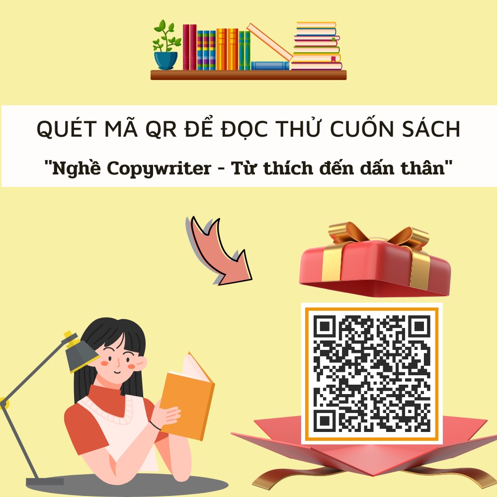 Sách Nghề Copywriter - Từ Thích Đến Dấn Thân - 4 Nấc Thang Trên Hành Trình Trở Thành Copywriter Chuyên Nghiệp