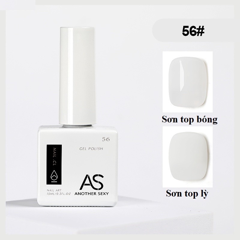 Sơn Gel AS mẫu chai vuông 60 màu HOT mã