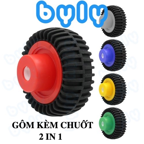 Chuốt kèm gôm tẩy bút chì siêu sạch M&G APS912A0 hình bánh xe siêu ngầu - ByLy Store