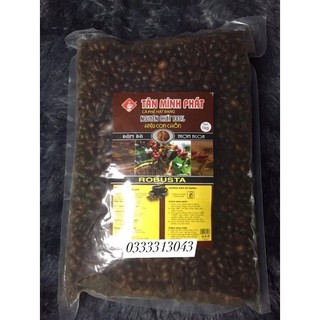Cafe Hạt nguyên chất rang sẵn bịch 1kg