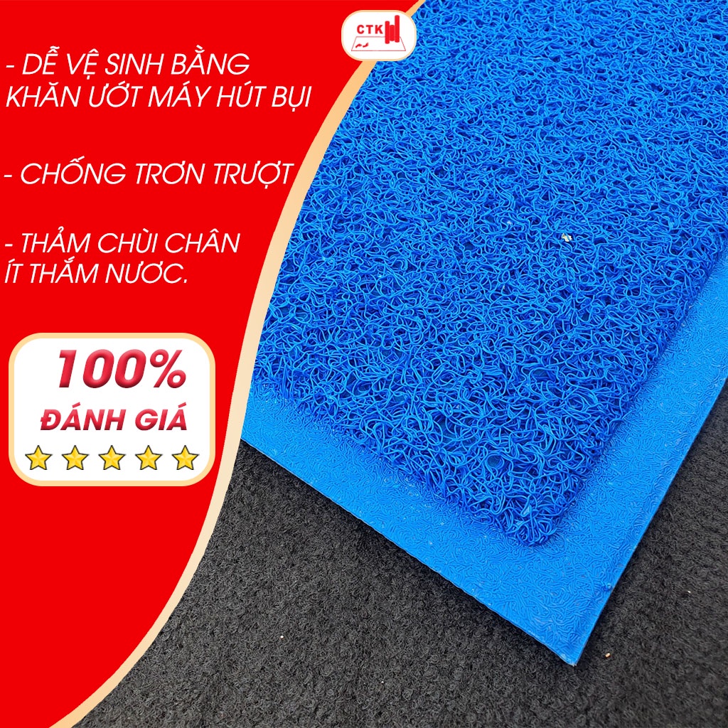 Thảm nhựa chùi chân Welcome size nhỏ, chống thấm nước 40cm x 60cm, 50cm x 70cm, 60cm x 90cm