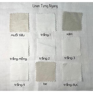 Vải linen tưng ướt
