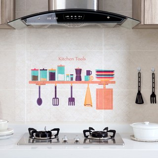 90cm x 60cm Decal dán bếp chống dầu mỡ