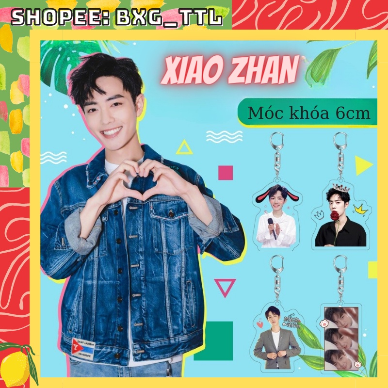 MÓC KHÓA, STANDEE TIÊU CHIẾN TRẦN TÌNH LỆNH - MÓC KHÓA, STANDEE TIÊU CHIẾN XIAO ZHAN