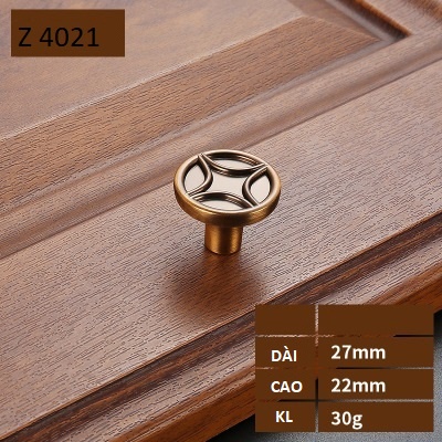 TAY NẮM TỦ MÀU ĐỒNG