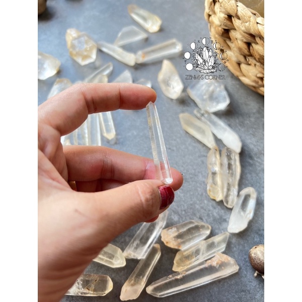 Tinh Thể Thạch Anh Trắng Lemurian