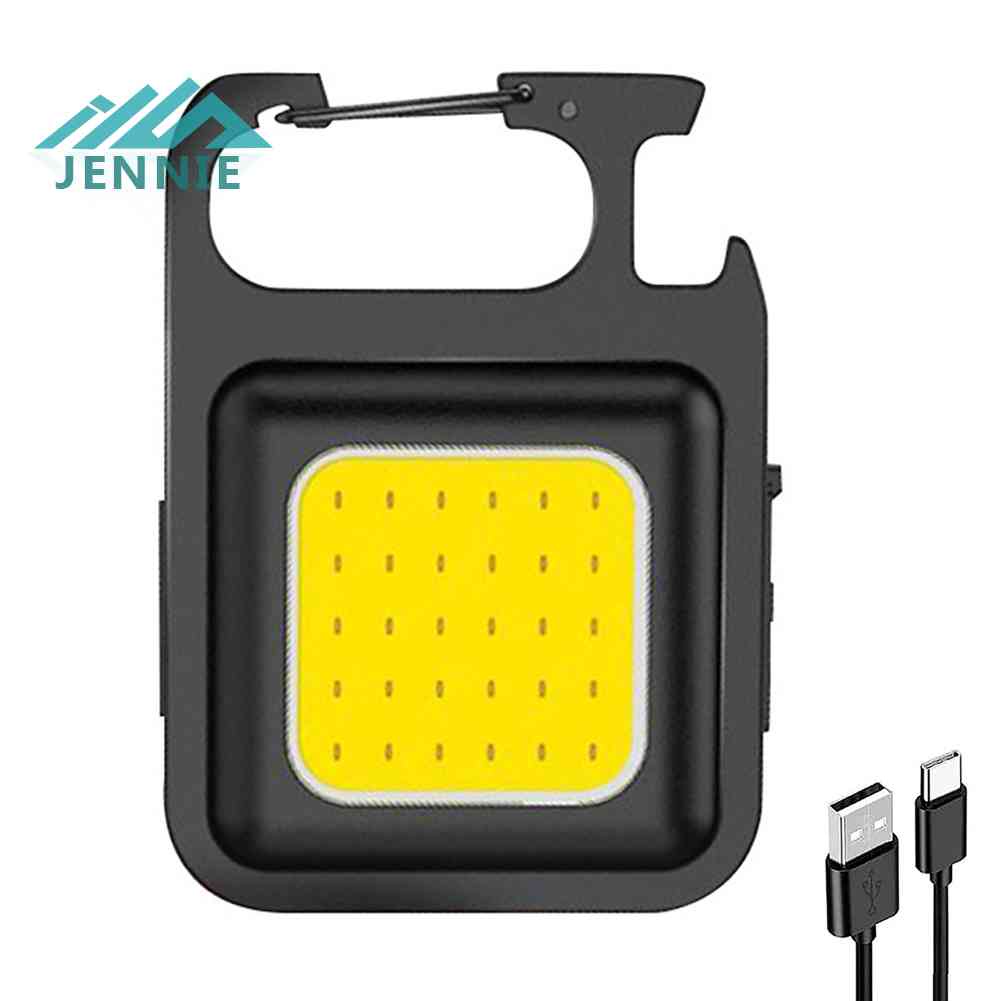 Đèn Pin LED Bỏ Túi Đa Năng 4 Chế Độ Kèm Dụng Cụ Mở Nắp Chai Tiện Lợi