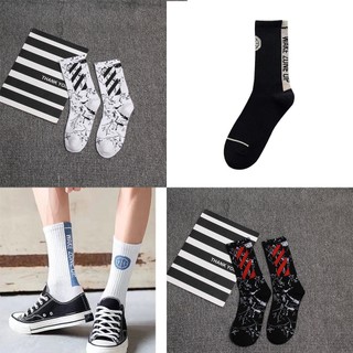 Tất Vớ cao cổ Phong Cách HÀN QUỐC Tất Thể Thao Cao Cổ CỰC HOT