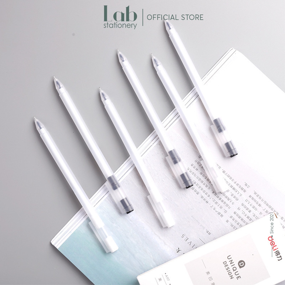 Bút Bi Nước Văn Phòng Deli A117 Mực Gel Ngòi 0.5mm Labo