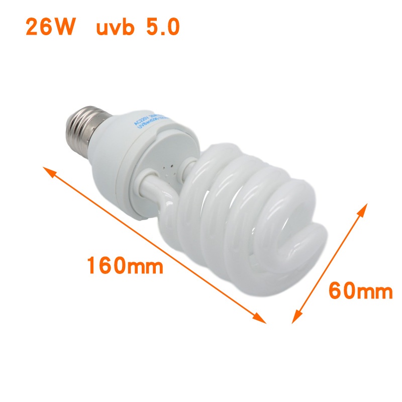 Đèn UVB 5.0 -13/26W - Phụ kiện cho bò sát -giúp hấp thụ canxi cho bò sát - shopleo