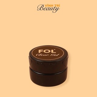 Clear gel đắp gel fol