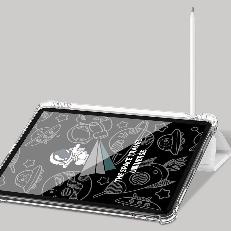 Ốp Máy Tính Bảng Mềm Hình Phi Hành Gia Cho iPad GEN7 / 8 / 9 10.2 "GEN10 10.9" Pro11 "Pro12.9" 2022 Air4 Air5 Air3 mini6