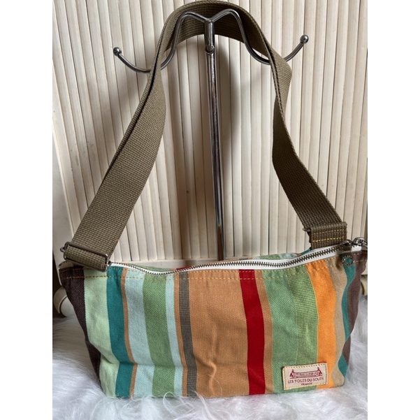 Túi vải canvas đeo chéo nữ Les toiles du soleil