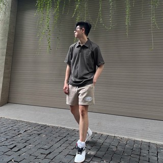 Áo thun có cổ Cott Polo - Charcoal