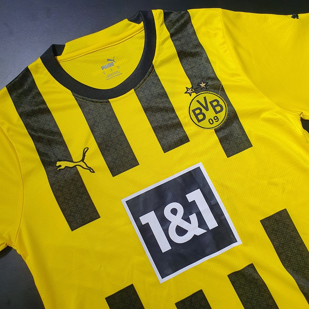 ÁO BÓNG ĐÁ DORTMUND VÀNG SÂN NHÀ 22/23 – HÀNG THÁI LAN – BẢN PLAYER S.F – CHUẨN ÁO ĐẤU CẦU THỦ