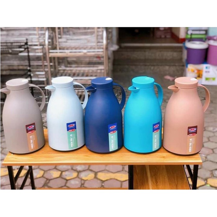 Phích Trà Giữ Nhiệt loại 1L và loại 1.6L Song Long
