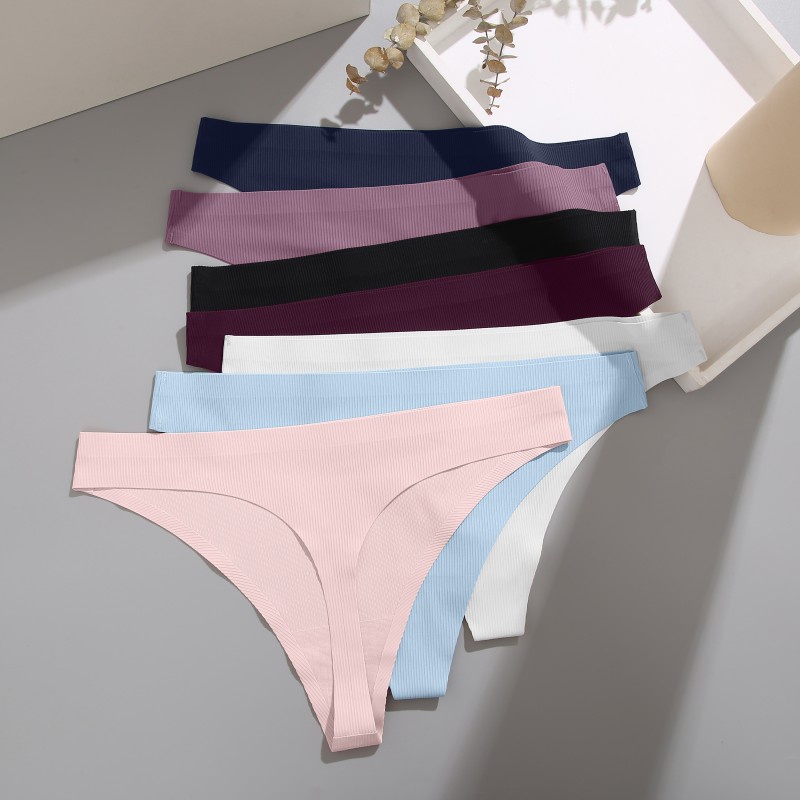 Take Talk Quần Lót Chữ T Lưng Thấp Không Đường May 7 Màu Quyến Rũ Cho Nữ Size XS-XL