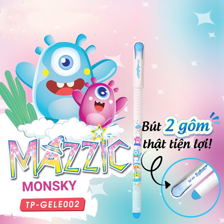 Bộ 20 Bút gel xóa được TP-GelE002