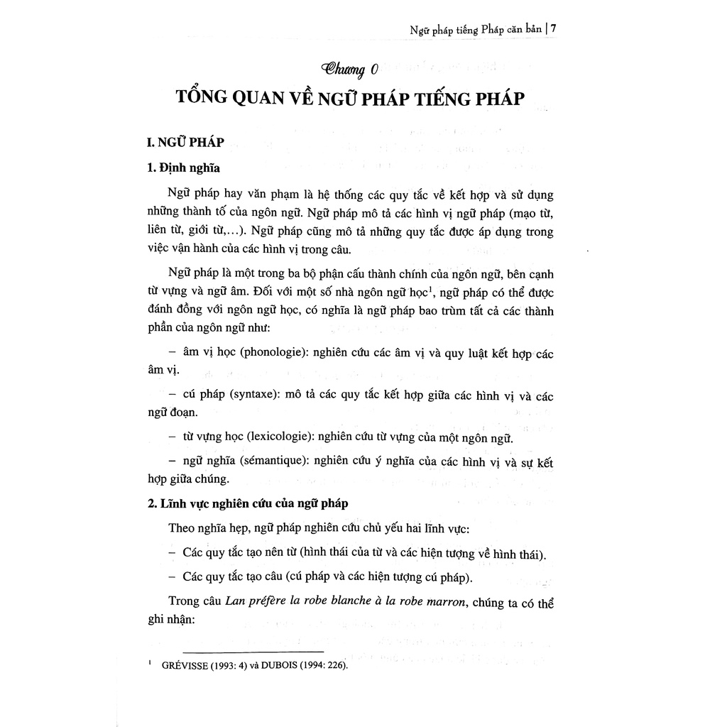 Sách Ngữ Pháp Tiếng Pháp Căn Bản