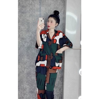 BỘ PIJAMA LỤA CAO CẤP CÁNH DƠI CỘC DÀI