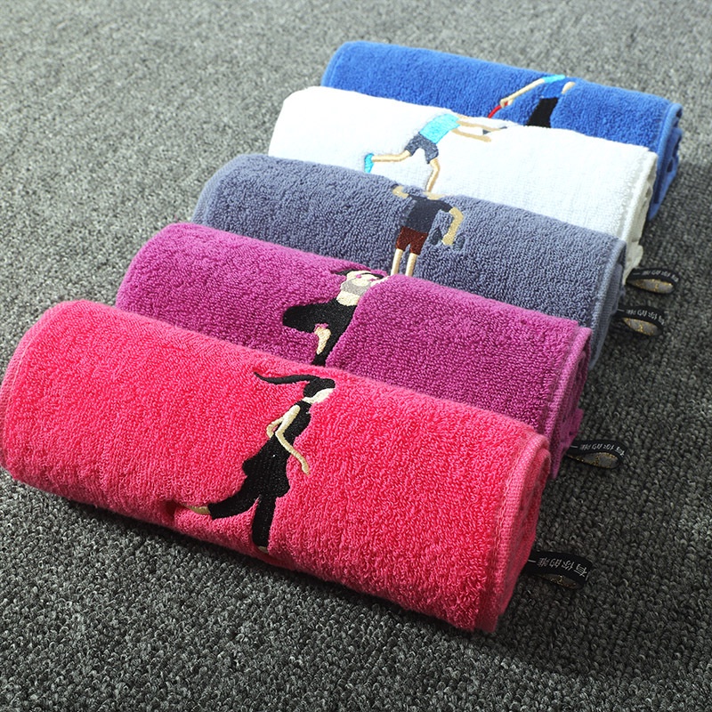 Khăn Lau Mồ Hôi Thể Thao Yoga Pilates Siêu Thấm Hút Mềm Mại Không Xù Lông, Dễ Dàng Vệ Sinh