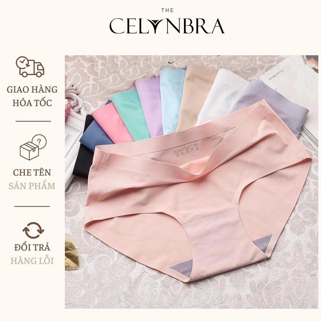 Quần lót nữ thun lạnh đúc su không đường may THE CELYNBRA - QL03