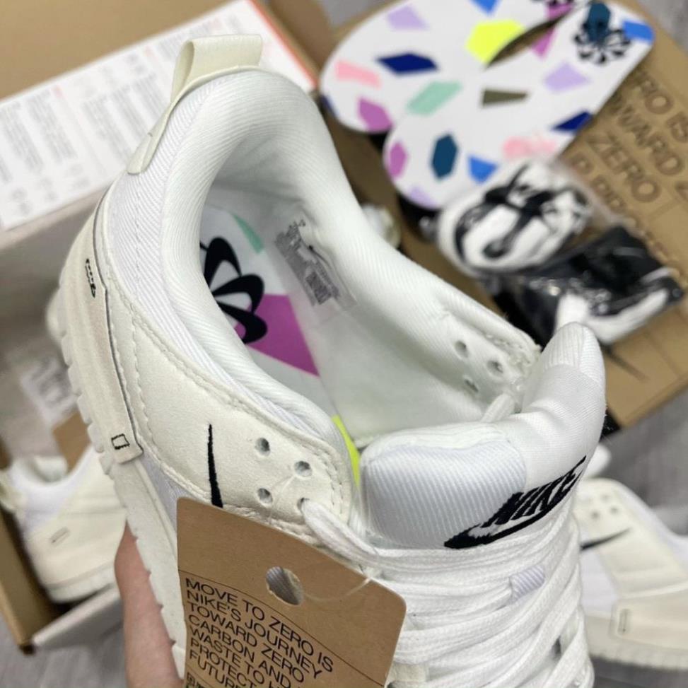 Giày Nike SB Dunk Low Disrupt 2 ‘Pale Ivory Black’ DH8568 Trắng móc đen, 𝗝𝗼𝗿𝗱𝗮𝗻 1 𝗦𝗕 𝗗𝘂𝗻𝗸 𝗟𝗼𝘄 𝗗𝗶𝘀𝗿𝘂𝗽𝘁 𝟮 𝗚𝗥𝗘𝗘𝗡 𝗫𝗮𝗻𝗵 𝗟𝗮́
