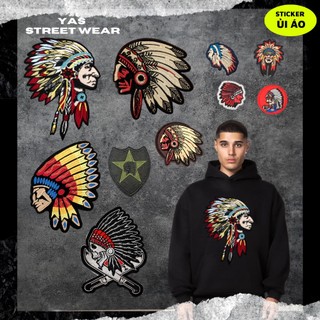 Sticker ủi áo cao cấp, miếng dán quần áo dùng làm Patch ủi, miếng vá quần áo, vá áo phao, trang trí BALO