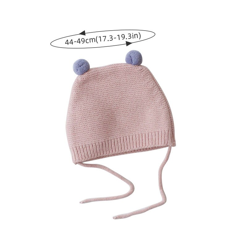Mũ beanie Trùm Đầu Màu Sắc Xinh Xắn Cho Bé