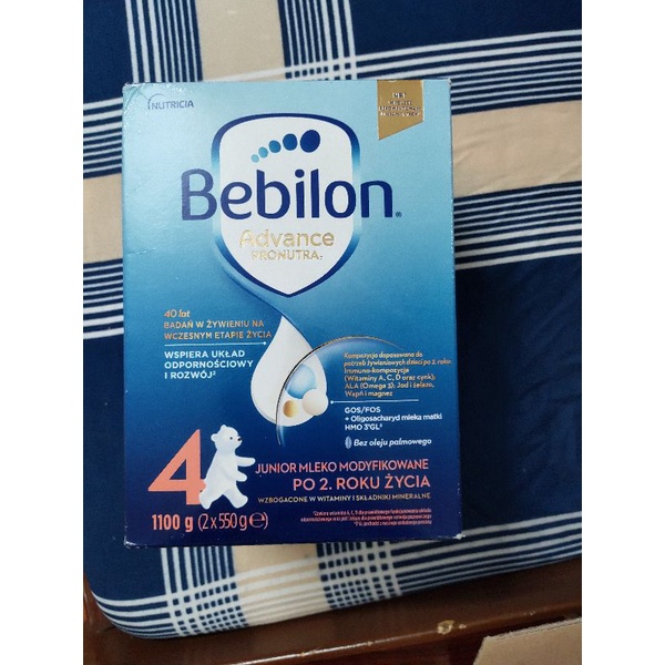 sữa bebilon cho bé trên 2 tuổi