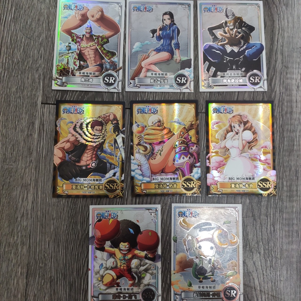 Thẻ lẻ đặc biệt One Piece Flim Red độ hiếm cao SR,SSR,thẻ kim loại,mạ vàng