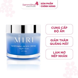 Kem dưỡng da toàn thân ban đêm Miri whitening body cream night cream 200gr