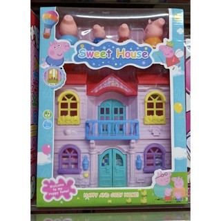 Đồ Chơi Nhà Búp Bê Heo Peppa Có Đèn Và Nhạc #5806A