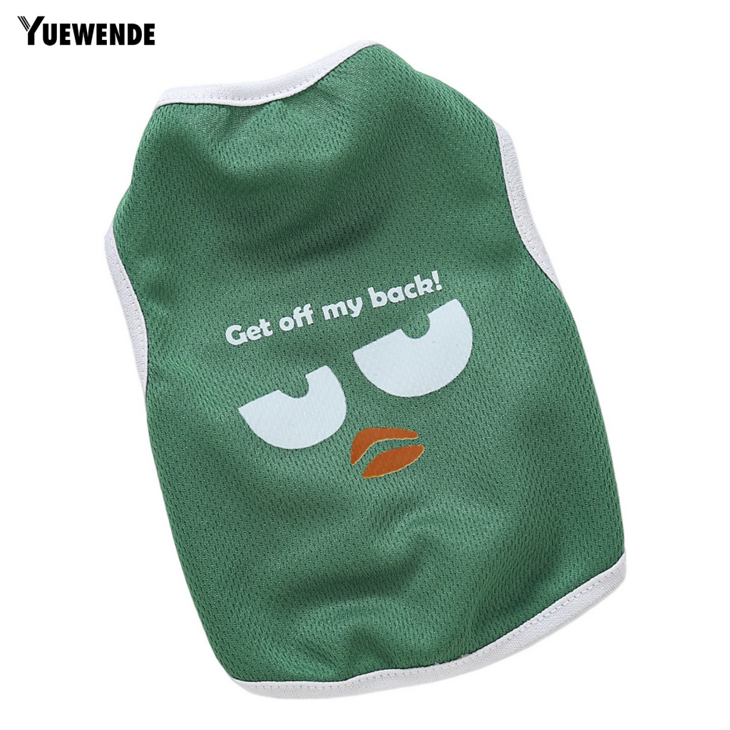Áo Thun Mỏng Không Tay Thời Trang Cho Thú Cưng