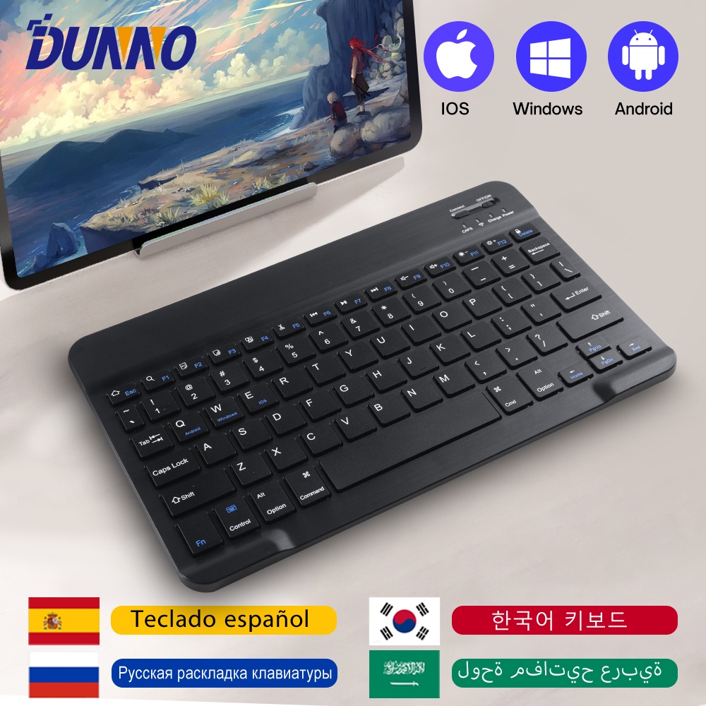 Bàn Phím bluetooth Tương Thích Với samsung ipad tablet android windows